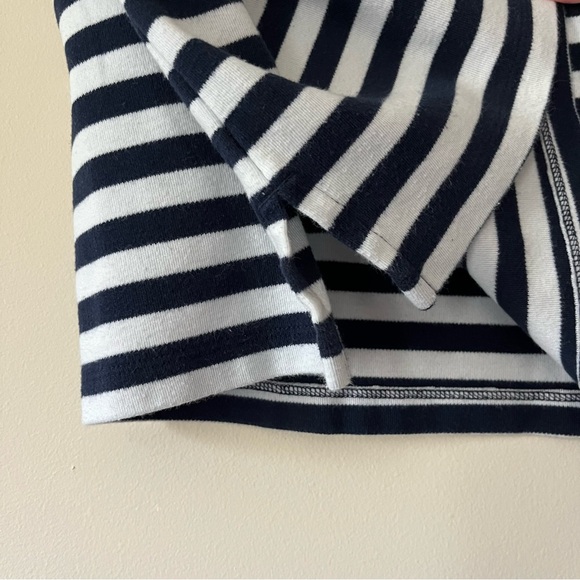 Karen Scott Striped Cuffed-Sleeve Knit Shirt - Picture 4 of 8